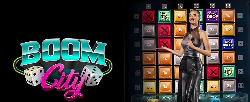 Boom City Live Casino Game