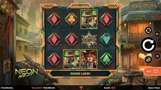 Neon West Slot Game Review